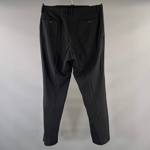 GUCCI Size 36 Black Wool Blend Dress Pants