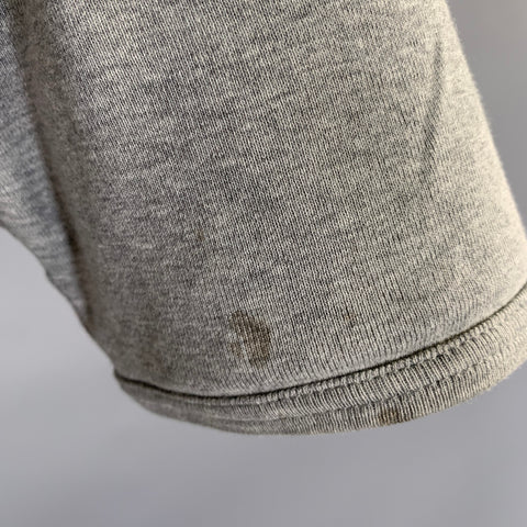 COMME des GARCONS SHIRT Size L Grey Heather Cotton Scoop Neck T Shirt