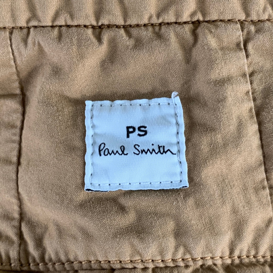 PS by PAUL SMITH Size M Camel Solid Cotton Cuffed Casual Pants