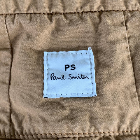 PS by PAUL SMITH Size M Camel Solid Cotton Cuffed Casual Pants