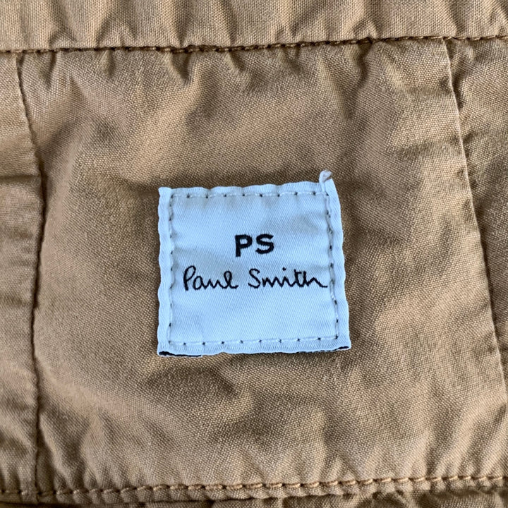 PS by PAUL SMITH Size M Camel Solid Cotton Cuffed Casual Pants
