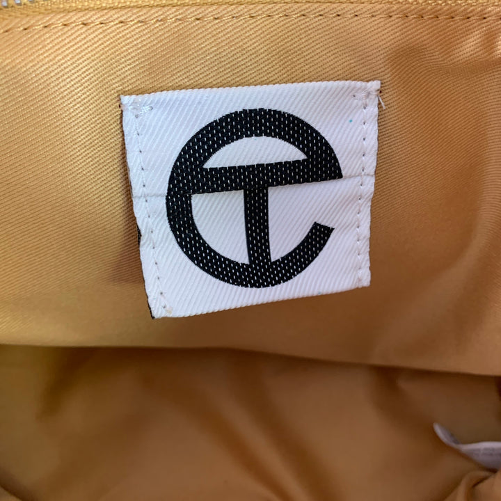 TELFAR Yellow Logo Polyester Cross Body Bags