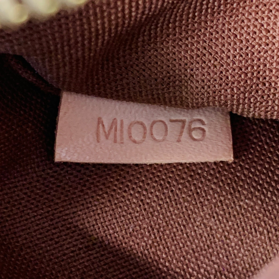 LOUIS VUITTON Pochette Bosphore Brown Tan Monogram Canvas Crossbody Bag