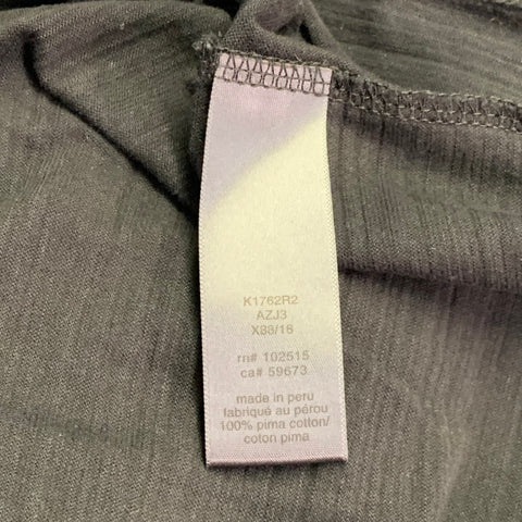 JOHN VARVATOS Size M Black Cotton Short Sleeve T-shirt