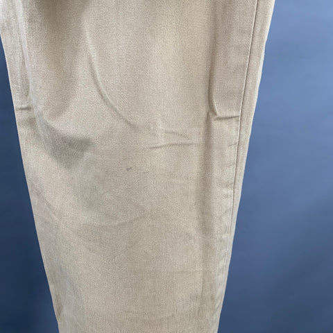 SATURDAYS NYC Pantalon décontracté coupe droite en nylon couleur camel Taille 33