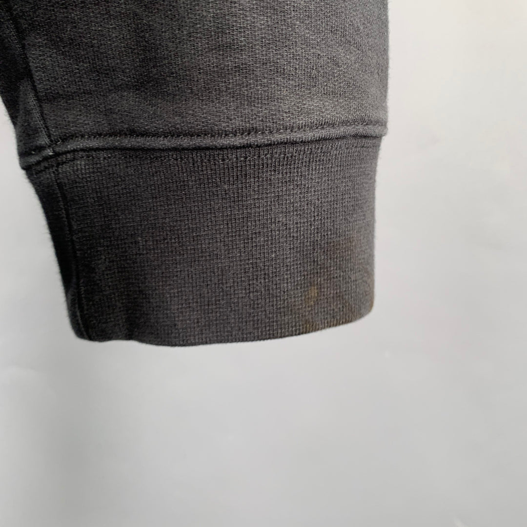 RAF SIMONS Size XXL Black Patches Cotton Crew Neck Sweatshirt