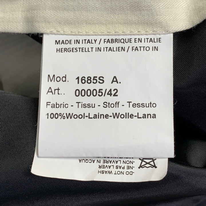 PAUL SMITH Size 40 Regular Soho Fit Teal Wool Peak Lapel Tuxedo