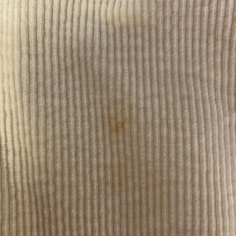 PARKE & RONEN Size 32 Cream Corduroy Cotton Spandex Short Shorts