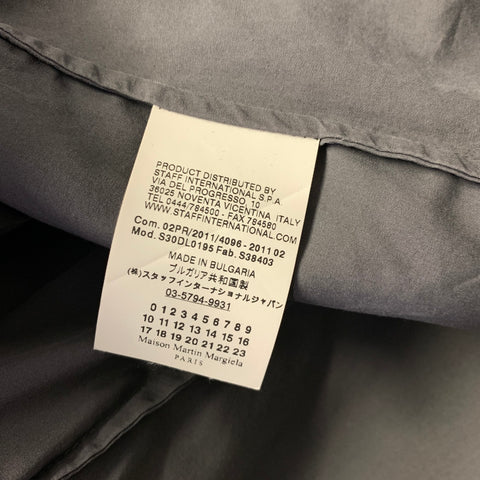 MAISON MARTIN MARGIELA Size M Grey Cotton Long Sleeve Shirt