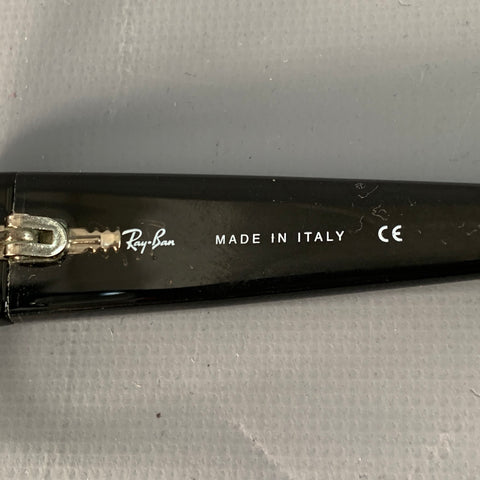 RAY-BAN Black Acetate Eyeglasses Frames
