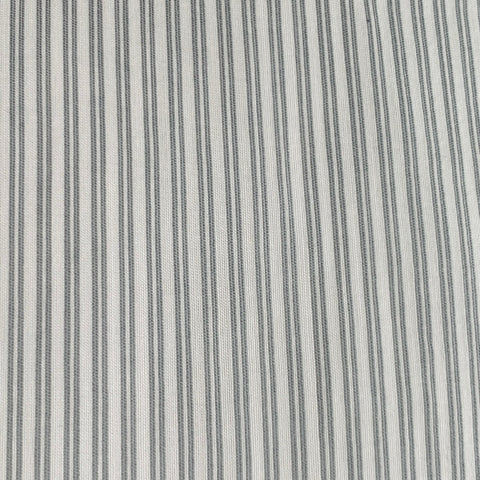 HUGO BOSS Size S White Light Blue Stripe Cotton Silk Long Sleeve Shirt