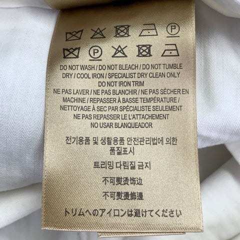 BURBERRY Size 40 Black Wool Tuxedo Dress Pants