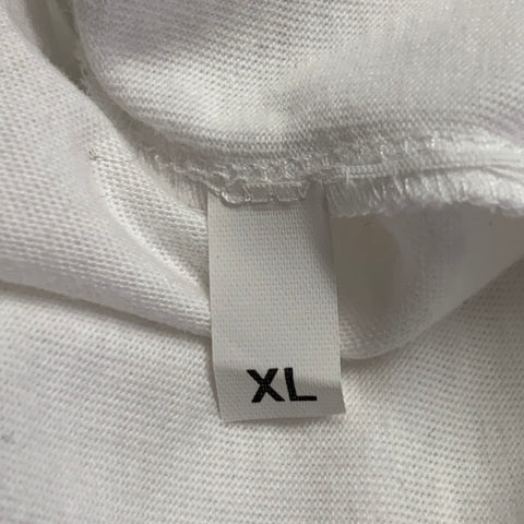 T-shirt YVES SAINT LAURENT Taille XL Blanc Imprimé Noir Une Poche