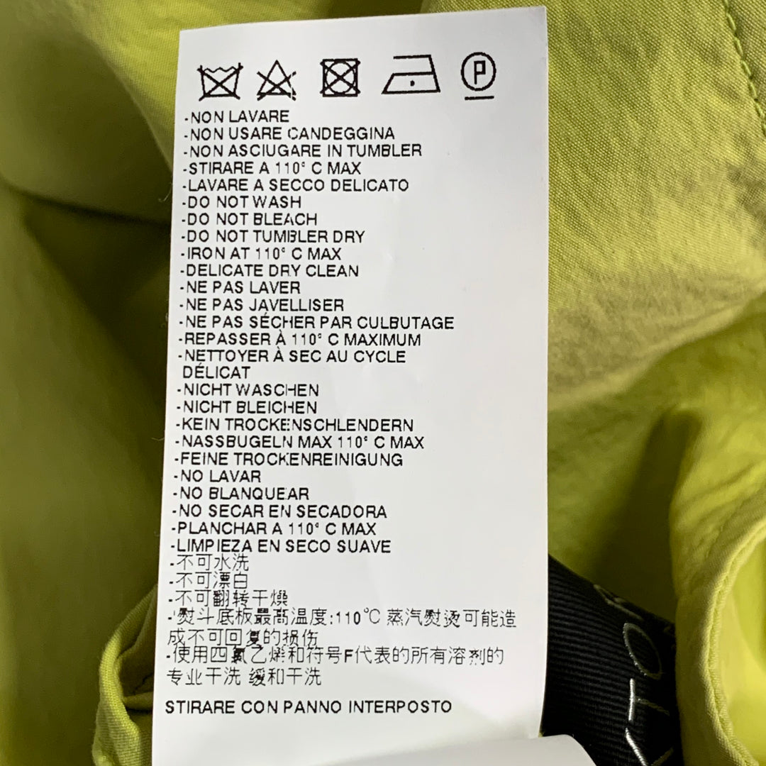 VIKTOR & ROLF Size 38 Yellow Cotton Blend Single Breasted Sport Coat