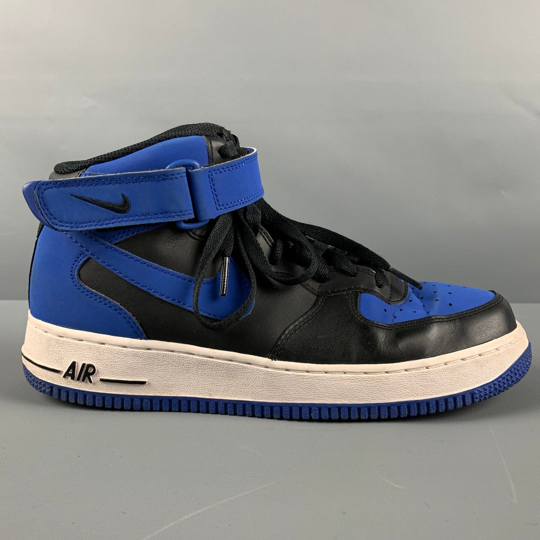 Nike Blue and Black High-Top Sneakers Nike Air Jordan 1 High OG Royal Blue Reimagined Black DZ5485  main image 4