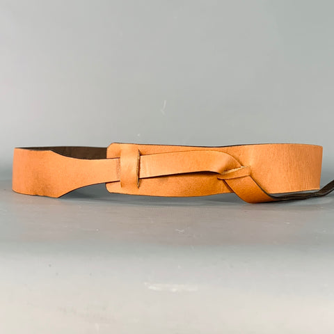 FEEL GO Size 32 Brown Tan Leather Belt