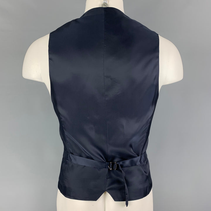 SUITSUPPLY Size 40 Forest Green Wool Buttoned Vest