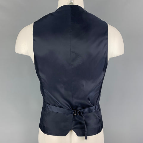 SUITSUPPLY Size 40 Forest Green Wool Buttoned Vest