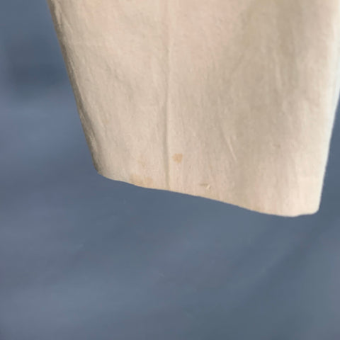 YOHJI YAMAMOTO Size L Beige Cotton Notch Lapel Suit