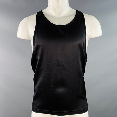 MM6 MAISON MARGIELA Size 38 Black Sleeveless Crew Neck Tank Top