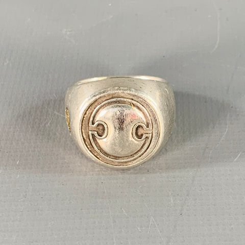 DAVID YURMAN Ring Size 10 Sterling Silver Signet Ring