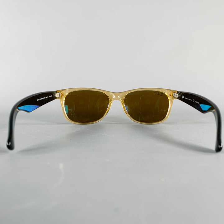 RAY-BAN New Wayfarer Clear Black Two Tone Acetate Sunglasses & Eyewear