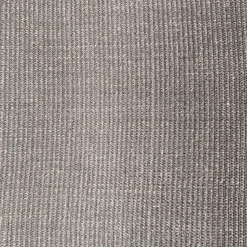 BURBERRY PRORSUM Taille 32 Pantalon de costume en laine côtelée anthracite zippé