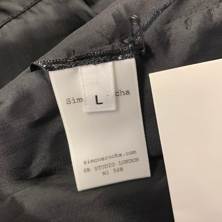 SIMONE ROCHA Size L Black Polyester Cargo Casual Pants