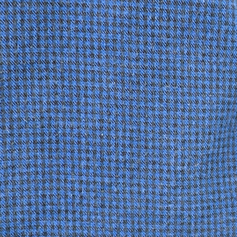 RAG & BONE Size M Blue Black Checkered Cotton One Pocket Long Sleeve Shirt