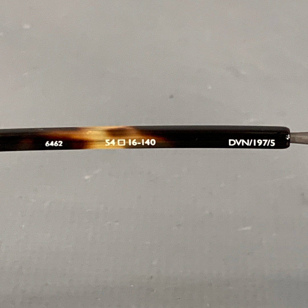 DRIES VAN NOTEN Silver Tortoiseshell Metal Sunglasses