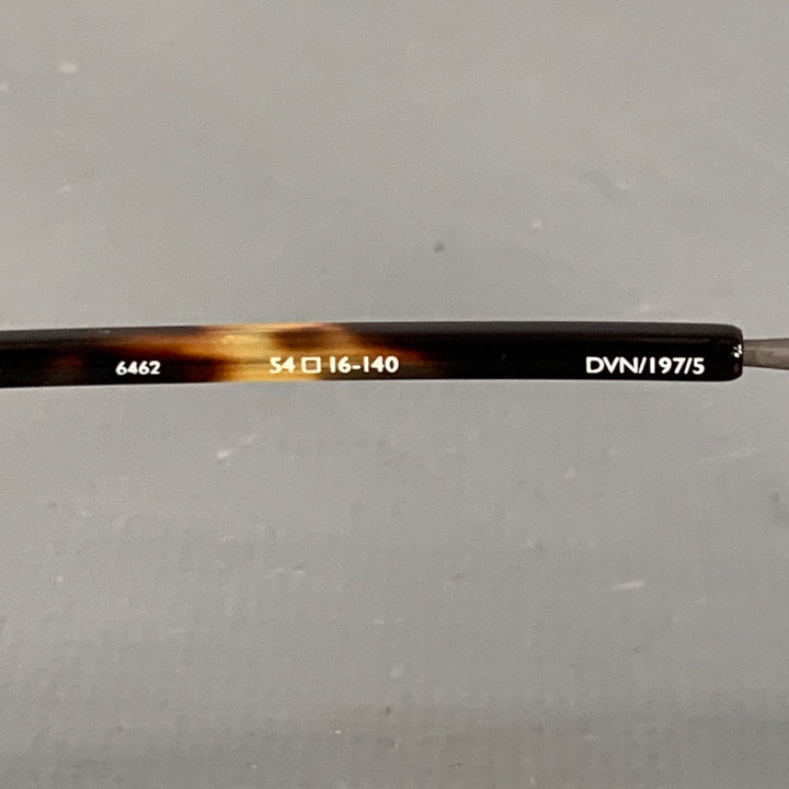 DRIES VAN NOTEN Silver Tortoiseshell Metal Sunglasses