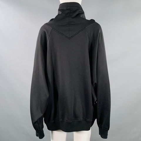 GIVENCHY Size XS Black Cotton Polyamide Oversized Casual Top