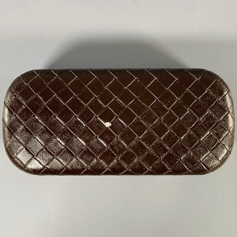 BOTTEGA VENETA Brown Horn Monocle Eyewear