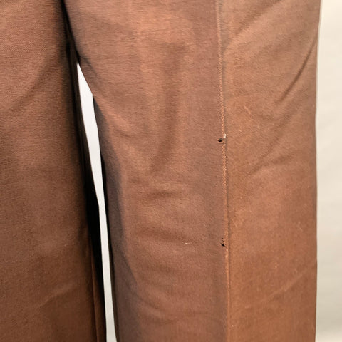ACNE STUDIOS Size M Brown Wool Mohair Elastic Waistband Casual Pants