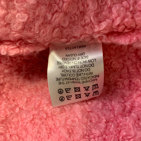 Manteau oversize en maille SER.O.YA taille S, mélange acrylique rose