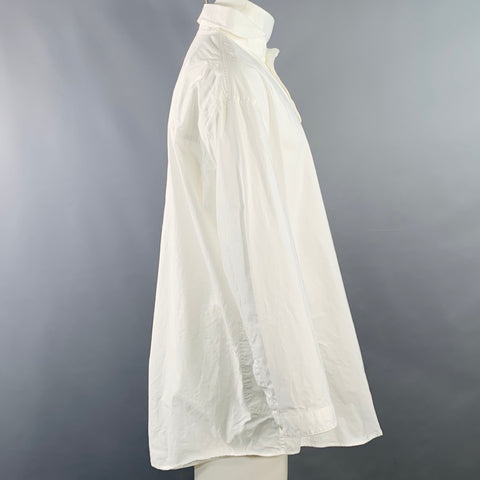 LOLO LIKE Pull Col Club Coton Blanc Taille M