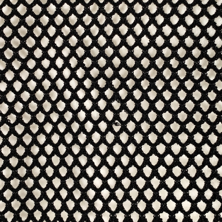 ZADIG & VOLTAIRE Size S Black Mesh Henley Vest