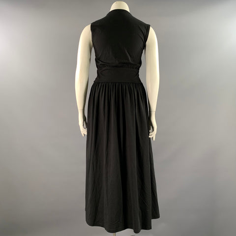 TOTEME Size L Black Cotton Sleeveless Long Dress – Sui Generis Designer Consignment
