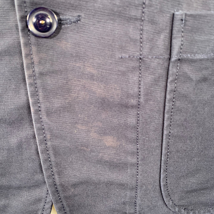 ENGINEERED GARMENTS Size S Navy Cotton Peak Lapel Jacket