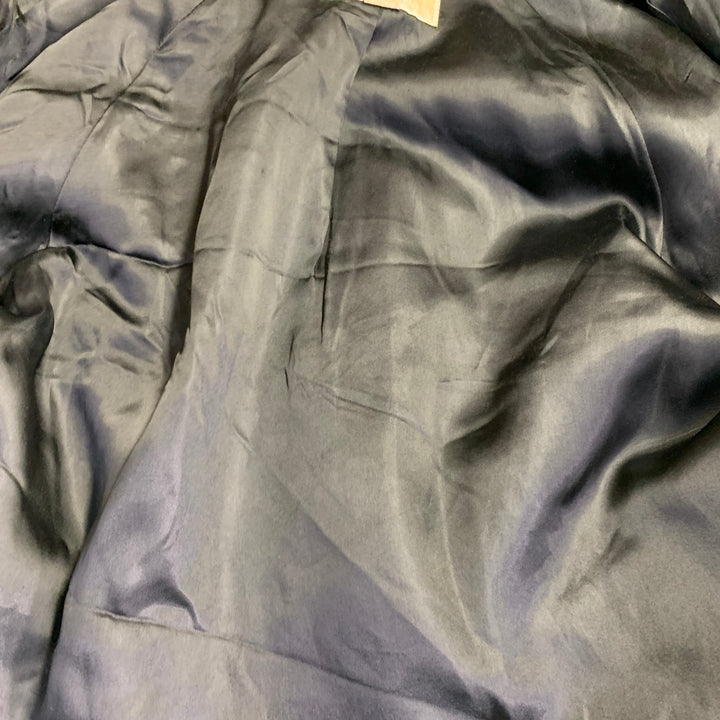 MICHAEL by MICHAEL KORS Size M Black Mongolian Lamb Fur Hook Eye Jacket