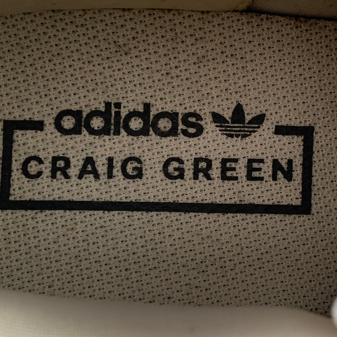 ADIDAS BY CRAIG GREEN Size 10 Beige Grey Low Top Chunky Sole Sneakers