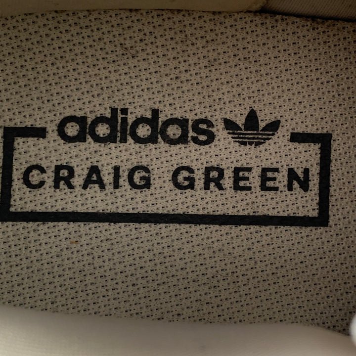 ADIDAS BY CRAIG GREEN Size 10 Beige Grey Low Top Chunky Sole Sneakers