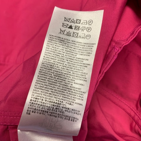 BARACUTA Size 42 Pink Fuchsia Polyester Cotton Shirt Jacket Jacket