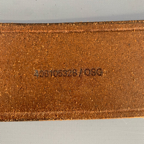 RALPH LAUREN Size M Brown 40815328 OSG Leather Belt