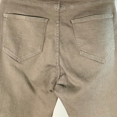 NO ID. BLACK Size 30 Black Cotton Blend Bootcut Zip Fly Jeans