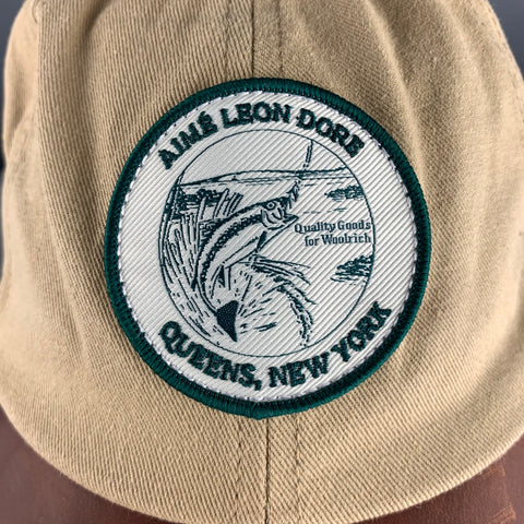 AIME LEON DORE One Size Beige Brown Patch Twill Hats