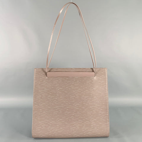 LOUIS VUITTON Saint Tropez Purple Lilac Epi Leather Top Handles Handbag