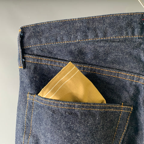 RESOLUTE Size 31 Navy Cotton Relax Jeans