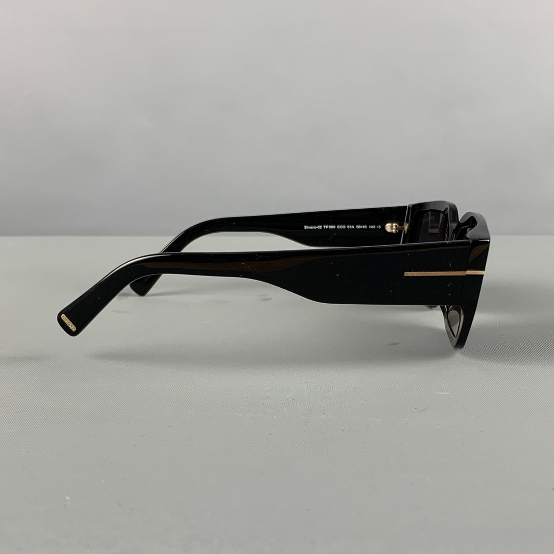 TOM FORD Gafas de sol de acetato negro talla única