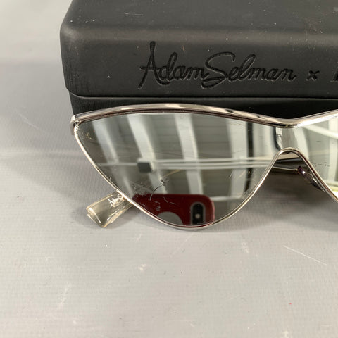 ADAM SELMAN Silver  Sunglasses